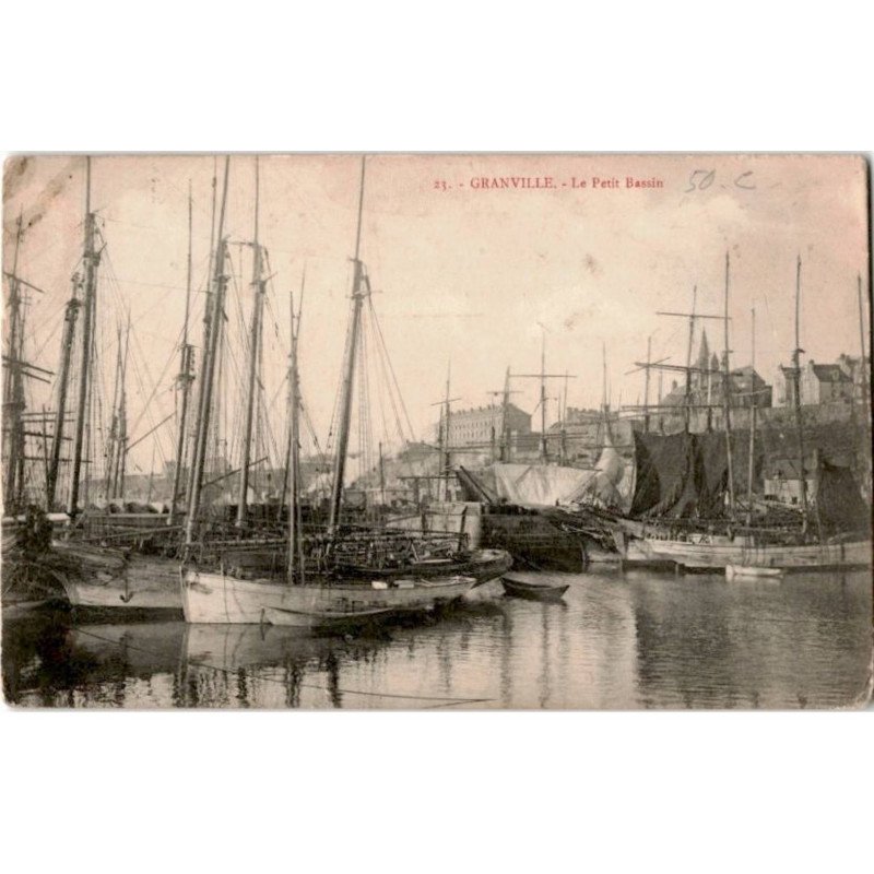 GRANVILLE: le petit bassin - état