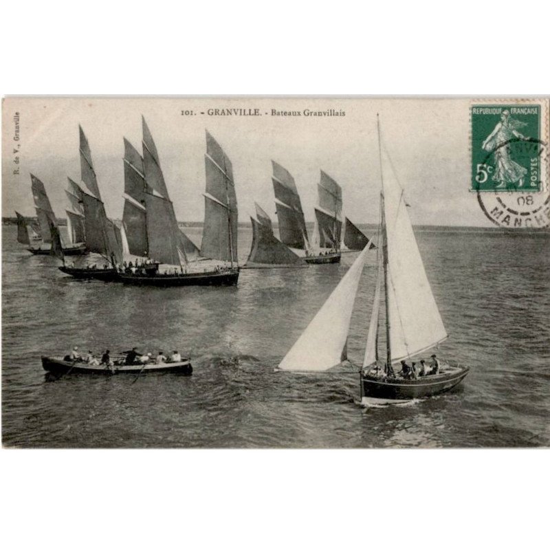 GRANVILLE: bateaux granvillais - très bon état