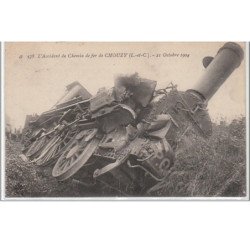 CHOUZY : l'accident de chemin de fer d'octobre 1904 - très bon état