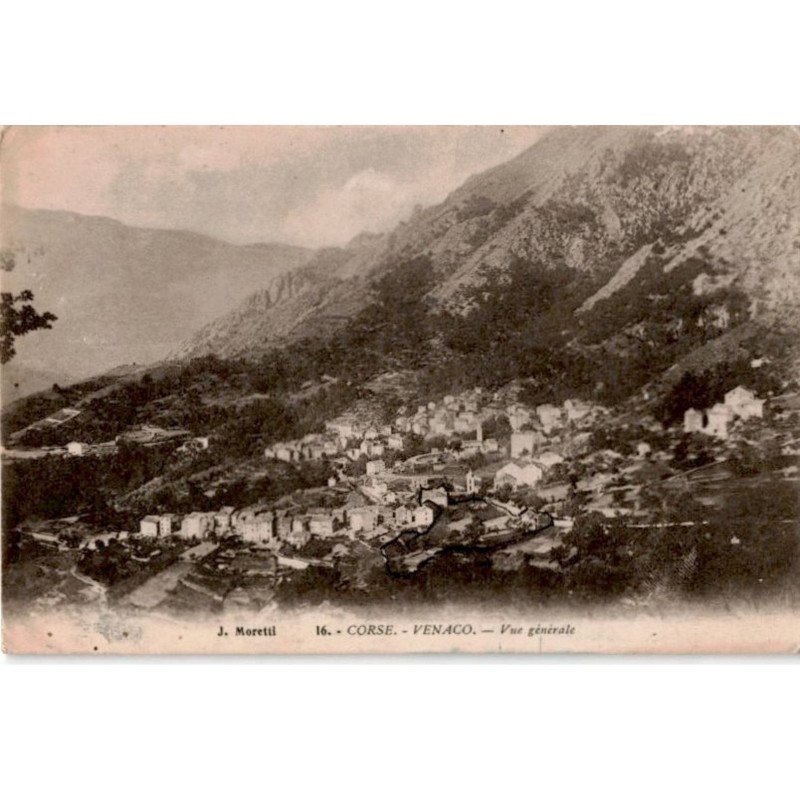 CORSE: venaco vue générale - très bon état