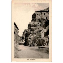 CORSE: sartène, une rue et des rochers - très bon état