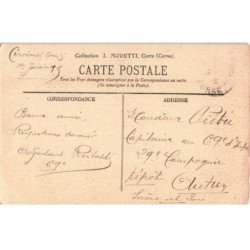 CORSE: sartène, vue de la ville - très bon état