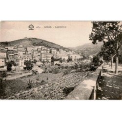 CORSE: sartène, vue générale - très bon état