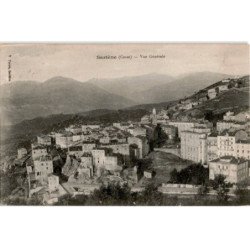 CORSE: sartène, vue générale - très bon état