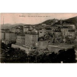 CORSE: sartène, vvue prise de saint-damien - état