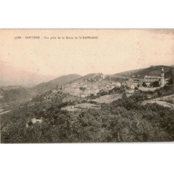 CORSE: sartène, vue prise de la route de saint-damiano - très bon état