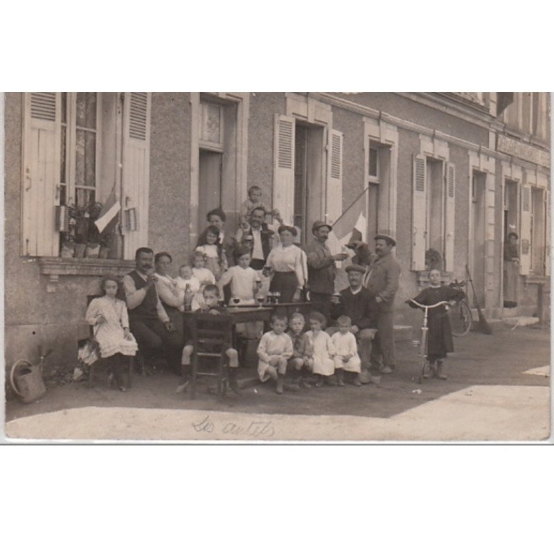 AISNE : LES AUTELS : carte photo vers 1920 - très bon état AISNE : LES AUTELS : carte photo vers 1920 - très bon état