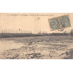 CLAMECY - Le Flottage - Arrivée du Bois au Pertuis de la Forêt - état