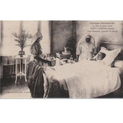 AISNE : SAINT QUENTIN : clinique chirurgicale rue Jules Lescot vers 1910 - très bon état