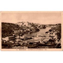 CORSE: BONIFACIO: le port et la citadelle - très bon état