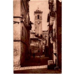 CORSE: BONIFACIO: vieille rue et église sainte-marie-majeur - très bon état