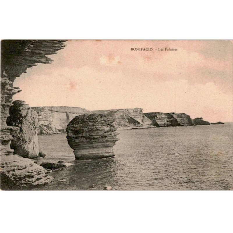 CORSE: BONIFACIO: les falaises - très bon état