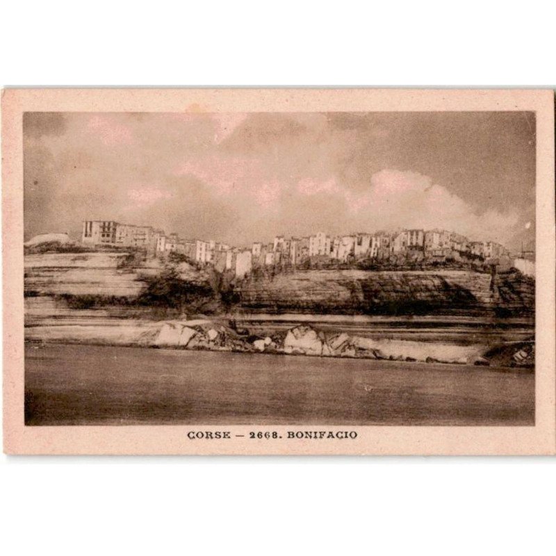 CORSE: BONIFACIO: falaises - très bon état