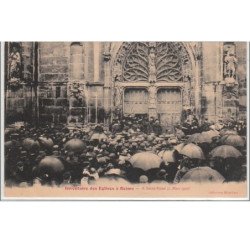 REIMS : l' inventaire des églises en 1906 - très bon état