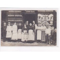 MERU - Carte Photo - Epicerie LEGRAND MASCRE - état