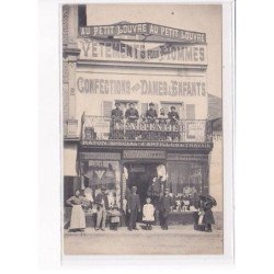 MERU - Carte Photo - Au Petit Louvre - Vêtements - Confections - très bon état