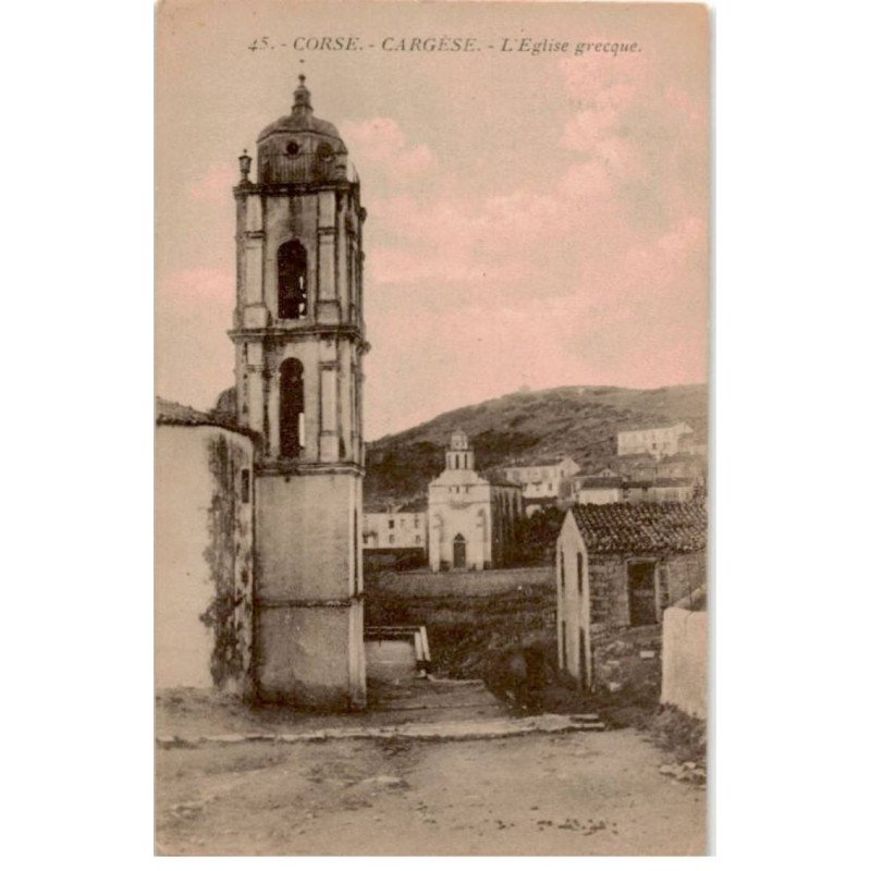 CORSE: CARGESE: l'église grecque - très bon état
