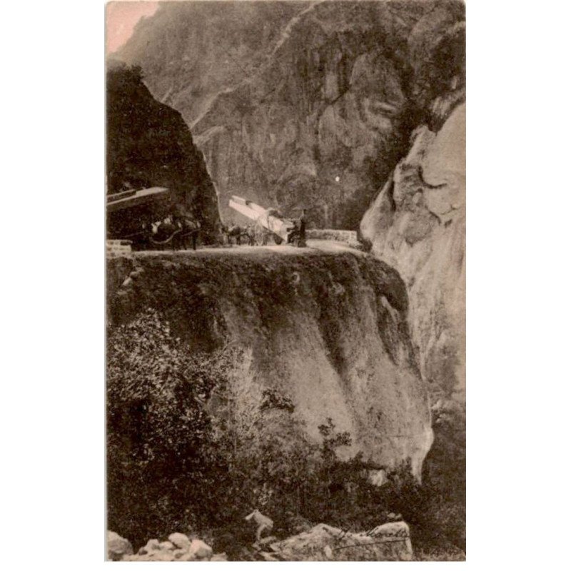 CORSE: GHISONI: passage de l'inzecca - très bon état