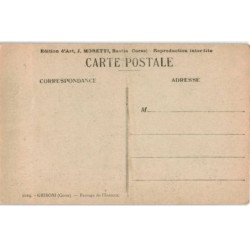 CORSE: GHISONI: passage de l'inzecca - très bon état