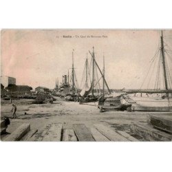 CORSE: BASTIA: un quai du nouveau port - état