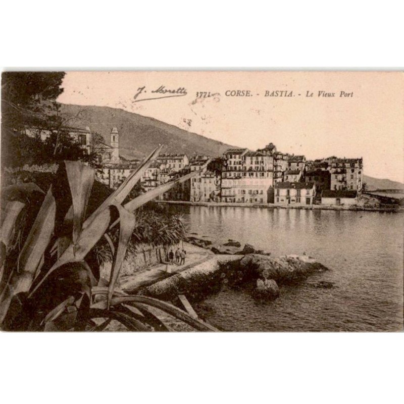 CORSE: BASTIA: le vieux port - très bon état