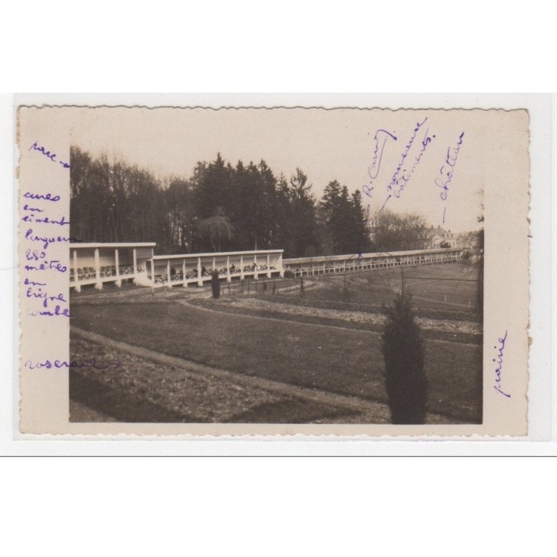 environs de COUCHES LES MINES : carte photo (sanatorium privé en 1932) - très bon état