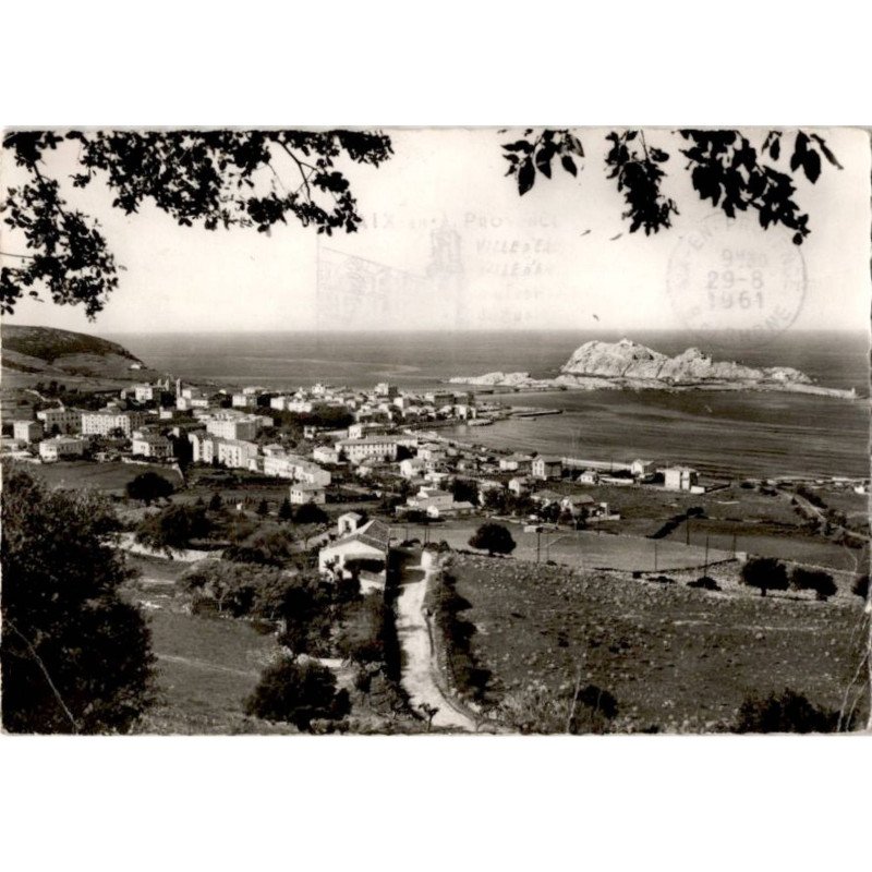 CORSE: ILE ROUSSE: vue générale - très bon état