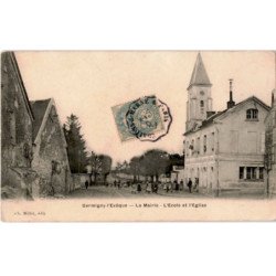 GERMIGNY-L'EVEQUE: la mairie l'école et l'église - très bon état