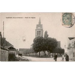 GASTINS: place de l'église - très bon état