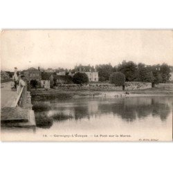 GERMIGNY-L'EVEQUE: le pont sur la marne - très bon état