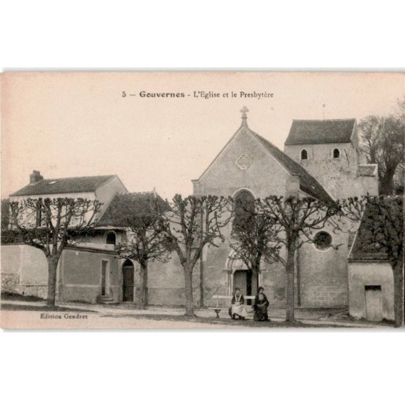 GOUVERNES: l'église et le presbytère - très bon état