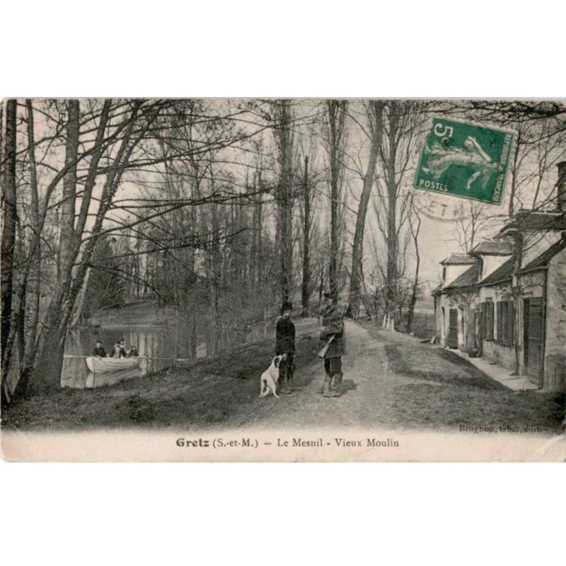 GRETZ: le mesnil, vieux moulin - très bon état