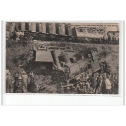 déraillement d'un train entre Pontivy et Saint Brieuc à Ploeuc-l'Hermitage en 1908