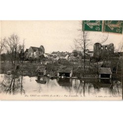 GREZ-sur-LOING: vue d'ensemble - très bon état