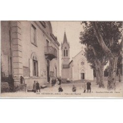 SEYSSUEL : place de l' église - très bon état