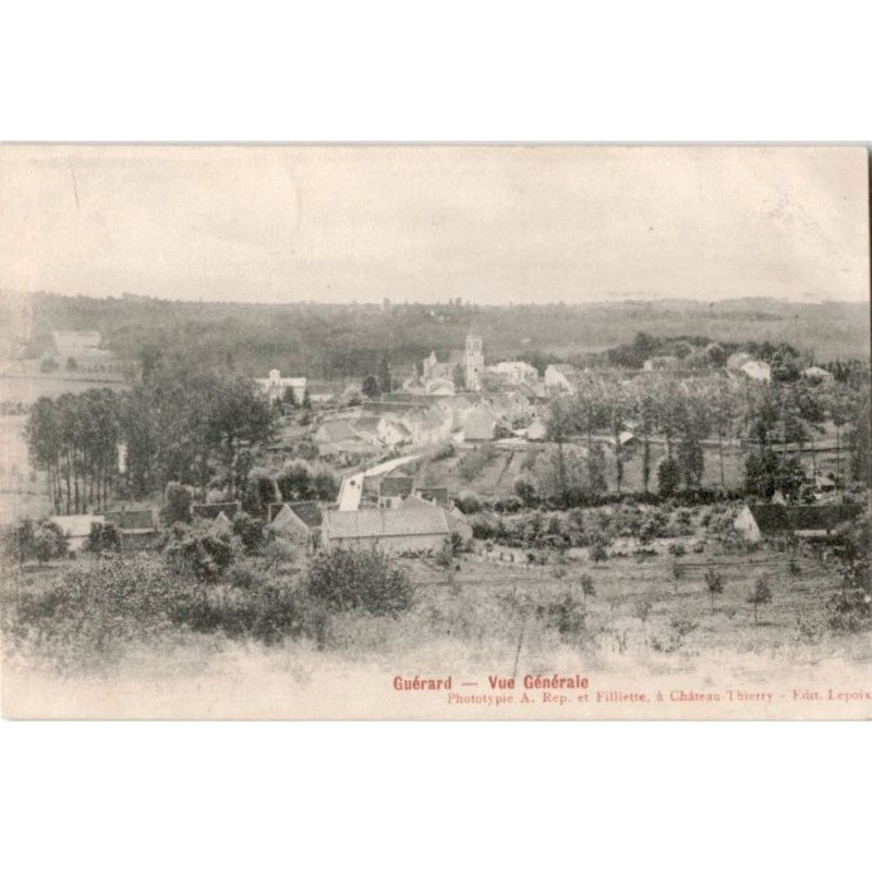 GUERARD: vue générale- très bon état