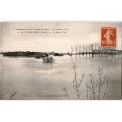 GREZ-sur-LOING: inondation de la vallée de bray la ferme d'ile - très bon état