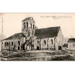 GREZ-sur-LOING: église du XIIe siècle démolie en 1910 côté nord - très bon état