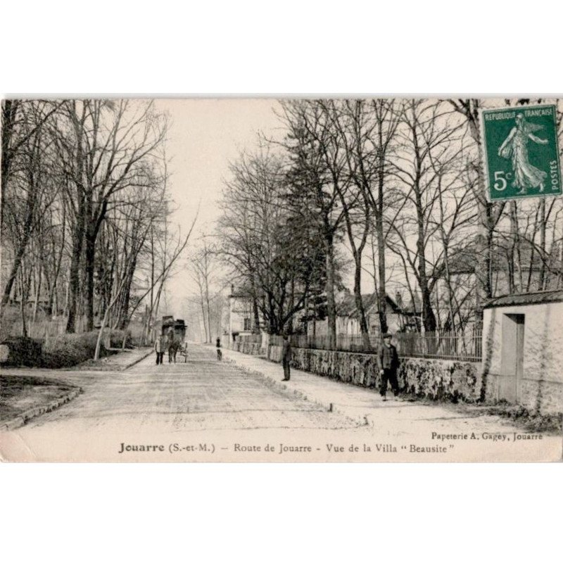 JOUARRE: route de jouarre vue de la villa "beausite" - très bon état