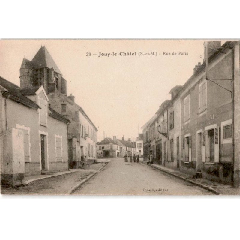 JOUY-le-CHATEL: rue de paris - très bon état