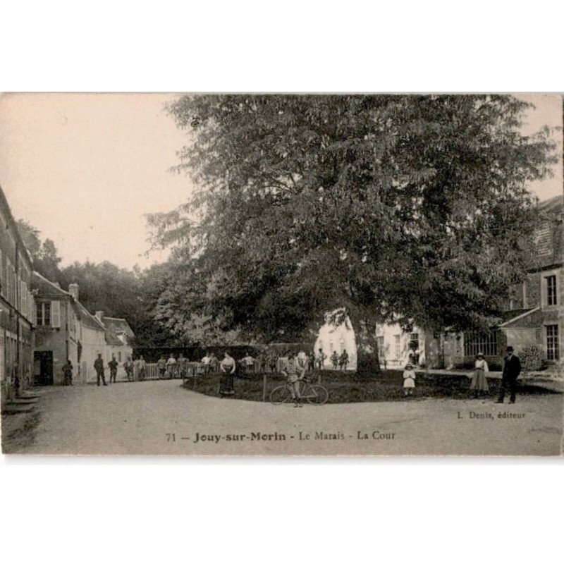 JOUY-sur-MORIN: le marais, la cour - très bon état