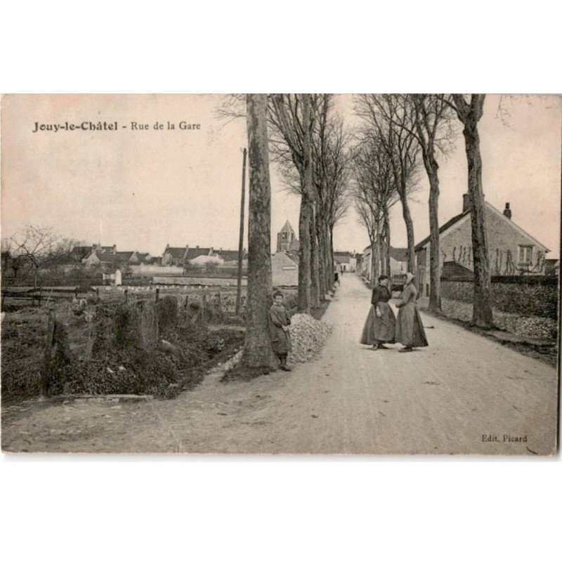JOUY-le-CHATEL: rue de la gare - très bon état
