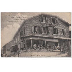 SAINT MARTIN D' URIAGE : hôtel restaurant Bouchard - très bon état