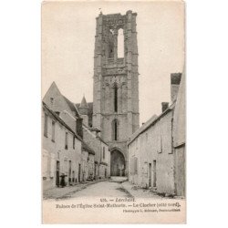 LARCHANT: ruines de l'église saint-mathurin le clocher côté nord - très bon état