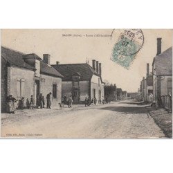 SALON : route d'Allibaudières vers 1910 - très bon état