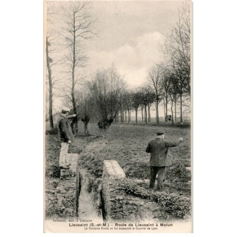 LIEUSAINT: route de lieusaint à melun - très bon état
