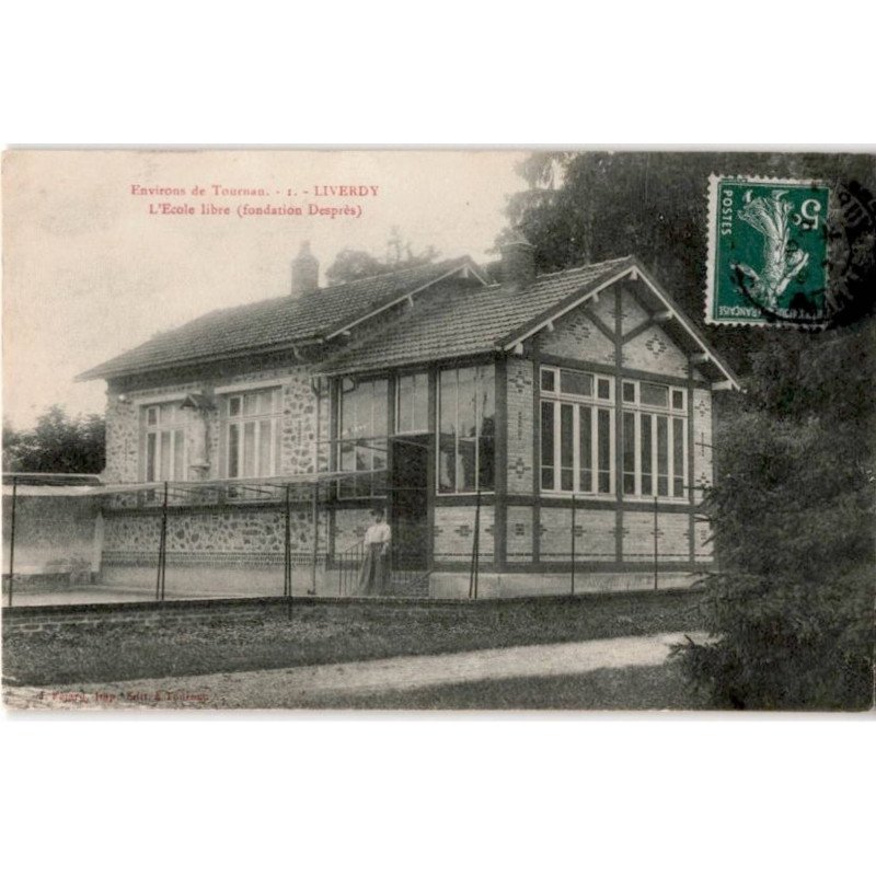 LIVERDY: l'école libre fondation desprès - très bon état