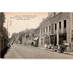 LIEUSAINT: entrée du lieusaint la grande-rue direction vers paris - très bon état