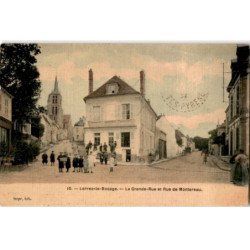 LORREZ-le-BOCAGE: la grande-rue et rue de montereau - très bon état