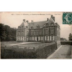 LORREZ-le-BOCAGE: château de chevry, côté nord - très bon état